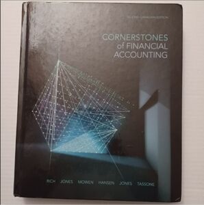 4/$40 Cornerstones of Financial Accounting - Jay S. Rich (& Others)
